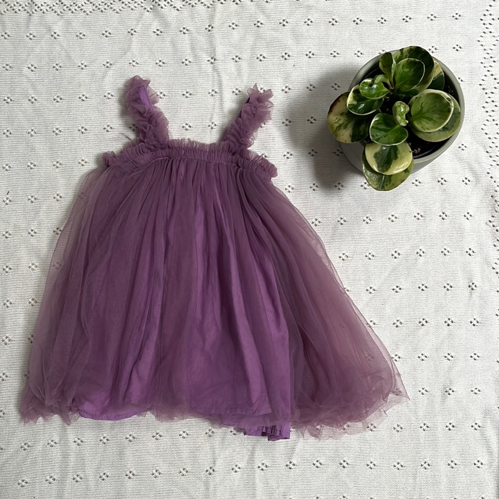 Purple Tuille Dress